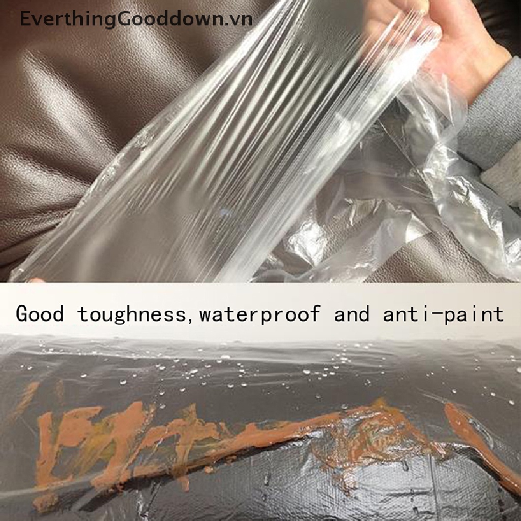 Everthinggooddown 1 Tấm Nhựa Phủ Nội Thất Xe Hơi / Sofa / Giường Ngủ Chống Bụi / Chống Thấm Nước