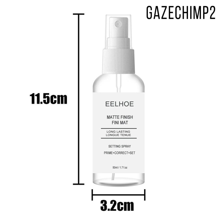 (hàng Mới Về) Bình Xịt Cố Định Lớp Trang Điểm 50ml Kiểm Soát Dầu Lâu Trôi