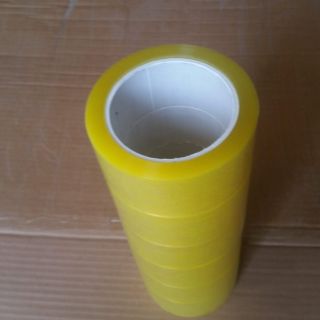 Combo 2 cây băng dính vàng chanh 1.4kg 1 cây 6 cuộn