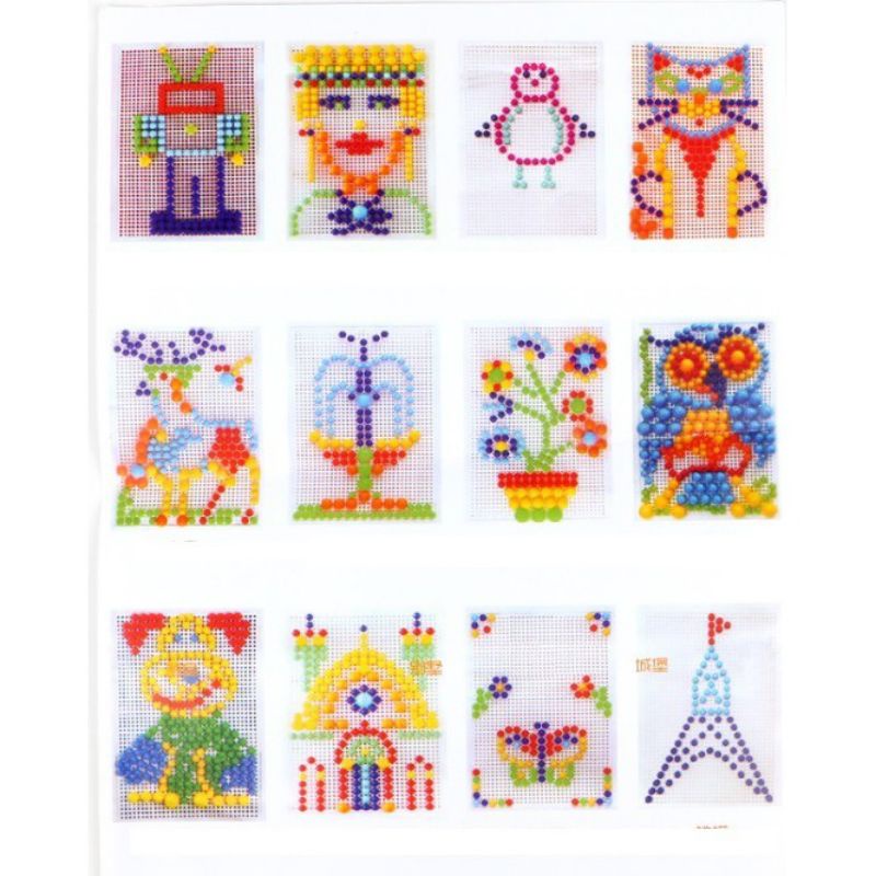 Trò Chơi Cắm Nấm Tạo Hình cho bé