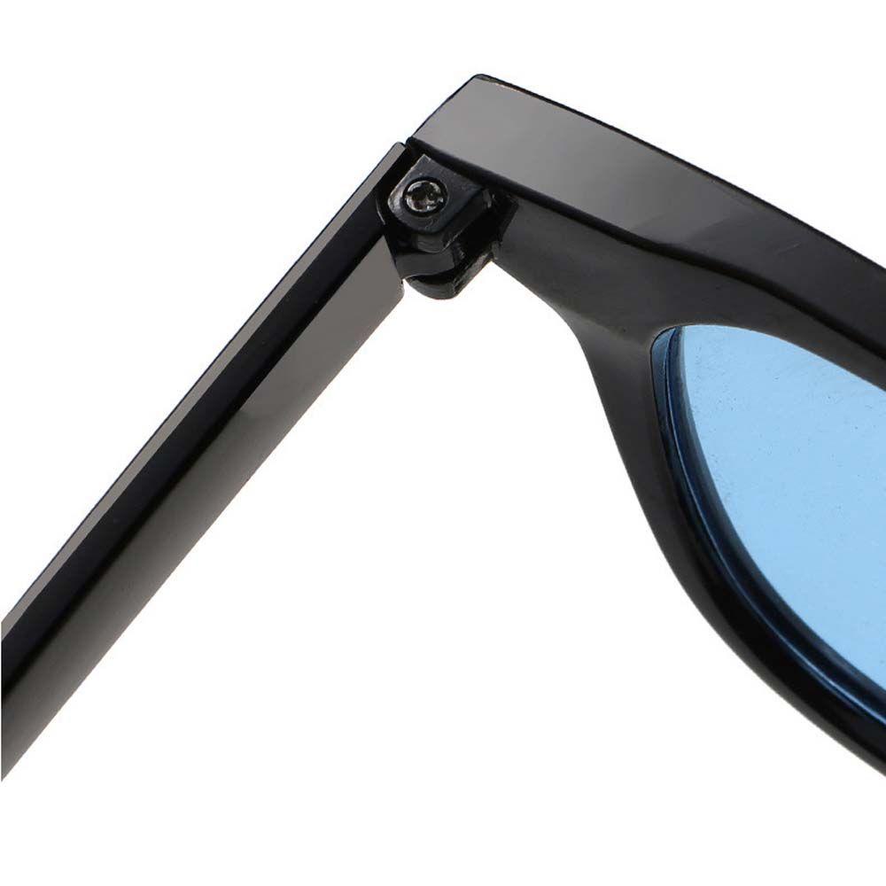 Kính Mát Vuông Nhiều Màu Đen Chống Tia UV400 Phong Cách Vintage