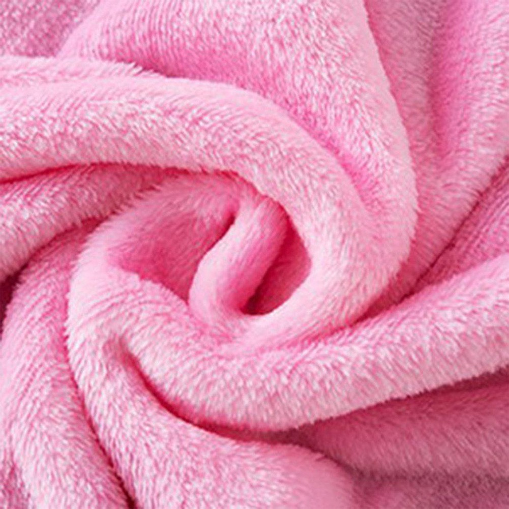 Chăn vải lông cừu mềm màu trơn ấm áp trang trí giường ghế sofa