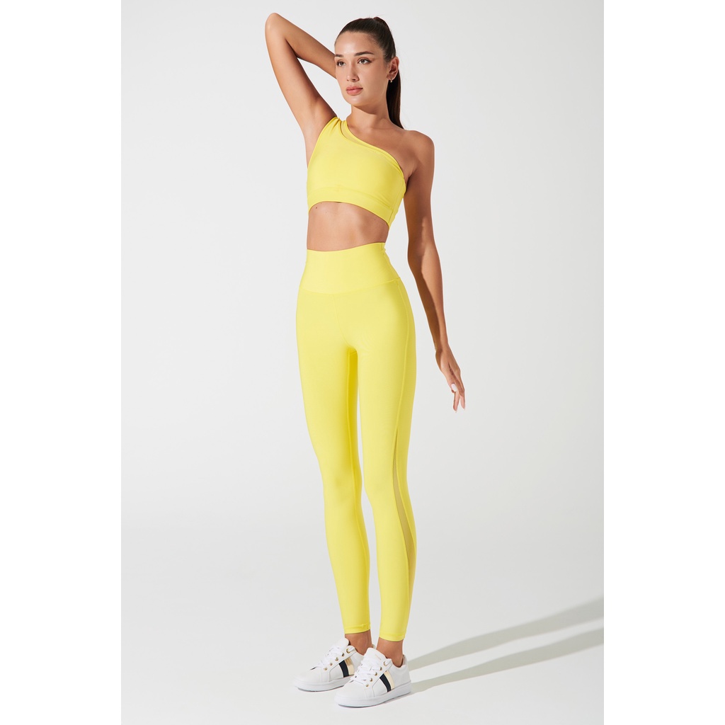 OLABEN Quần tập yoga gym phối lưới Clarita Mesh Legging