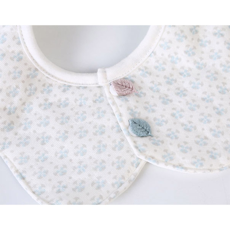 Yếm Ăn Dặm Xoay 360 Độ Chuyên Dùng Cho Bé​​° Yếm Ăn Cotton Mềm Mại Thoáng Khí Thấm Hút Tốt Cho Bé