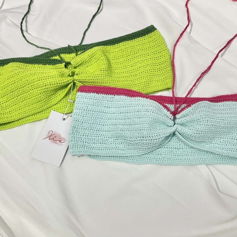 Crochet Bralette - Áo len móc 02