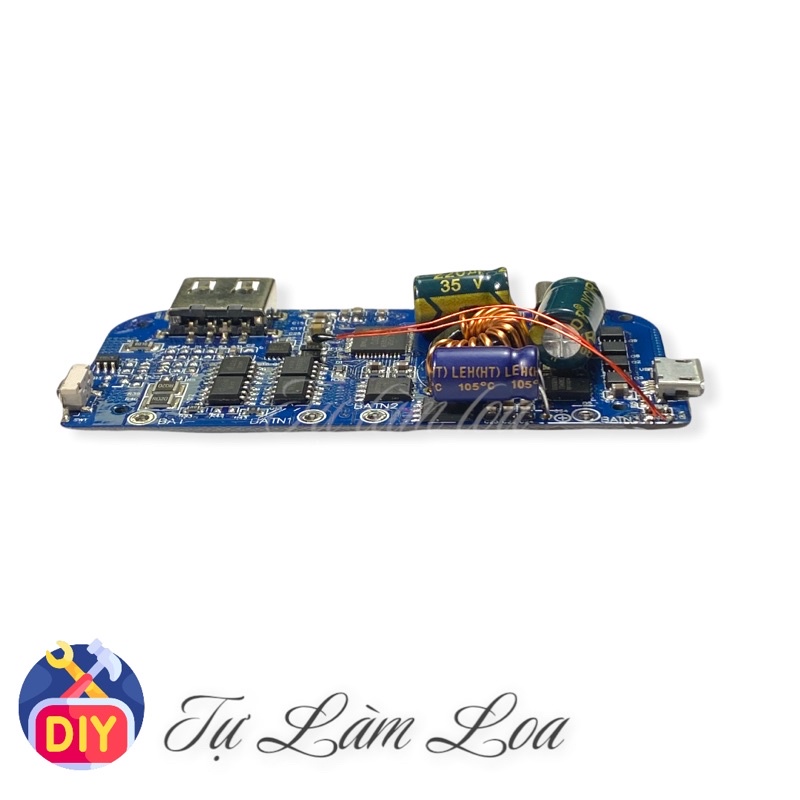 Modul Mạch Sạch Dự Phòng, Mạch Sạc Pin 3S 18650 In Type-c, Micro Out USB QC 3.0 Type-C PD 3.0 Hỗ Trợ Sạc Nhanh