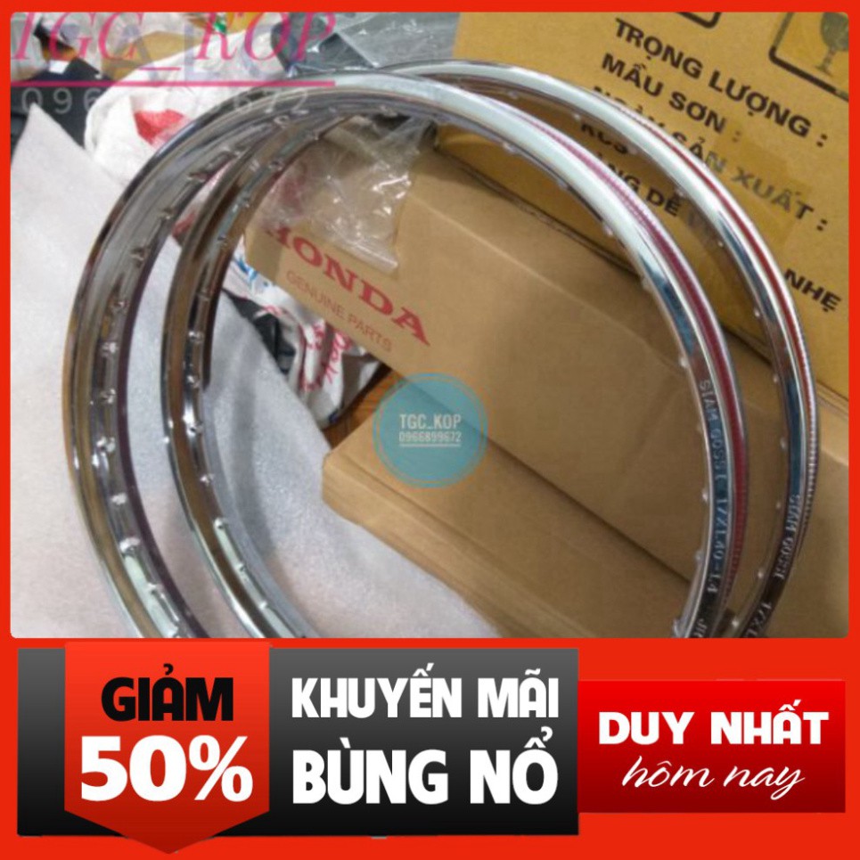 < siêu sale > niềng SIAM GOSSI GẮN XE DREAM, WAVE THÁI VIỆT ( giá bán lẻ từng cái và fun bô. vành )