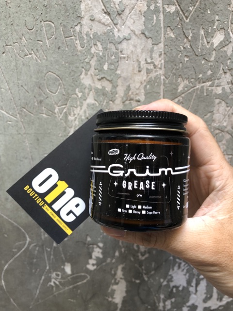 Grim Grease Pomade - Clay & Tuscan - sáp vuốt tóc