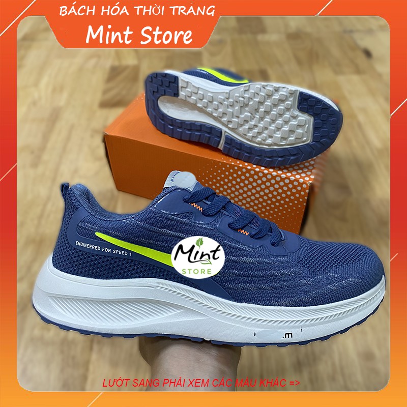 Giày thể thao sneaker nam đế nhẹ thoáng khí kiểu dáng basic mã G 140