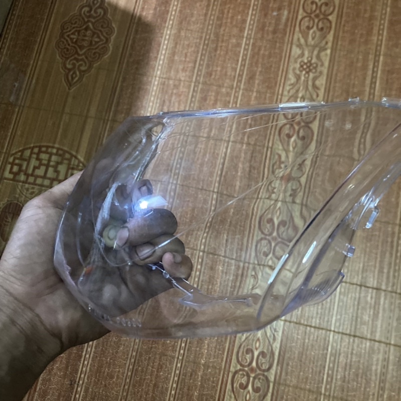Kính pha đèn wave rs .wave alpha lớn,wave 50cc hàng zin chính hãng cam kết ko bị ngả vàng khi đi nắng