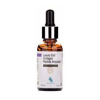 Tinh Chất Serum Làm Trắng, Trẻ Hóa Da Dew&Dew Luxury Cell Collagen Peptide 30ml Ampoule