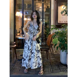 Váy ống mùa hè váy cocktail trang trọng cổ tích dây váy dự tiệc chủ nhật váy cho lễ tốt nghiệp váy hợp thời trang không tay váy thường ngày cộng với kích thước váy preloved thanh lịch mẹ và