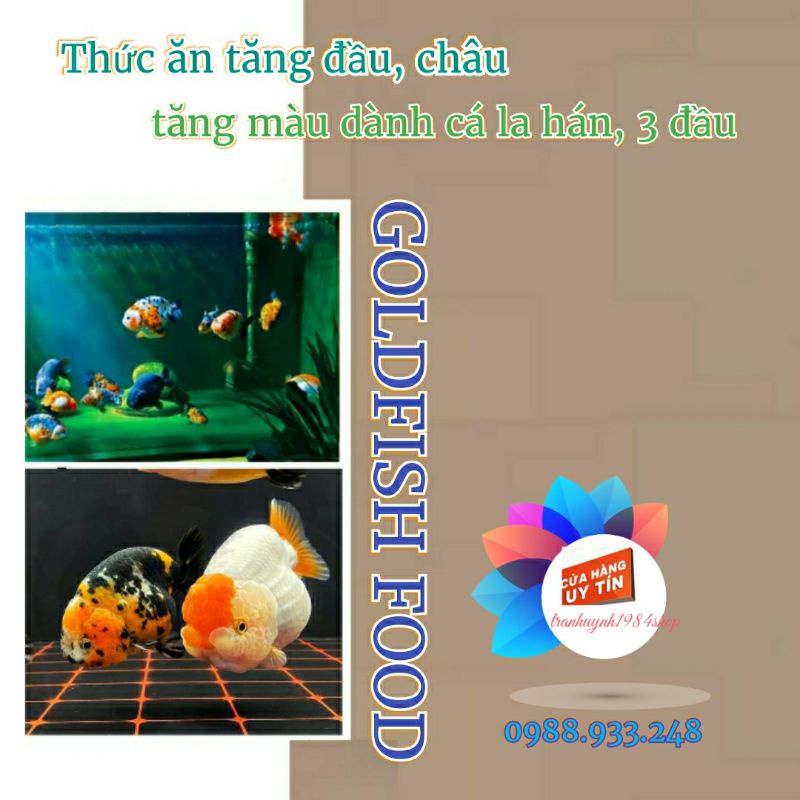 1Kg Cám GOLDFISH HOUSE FOOD cho cá Vàng, Koi