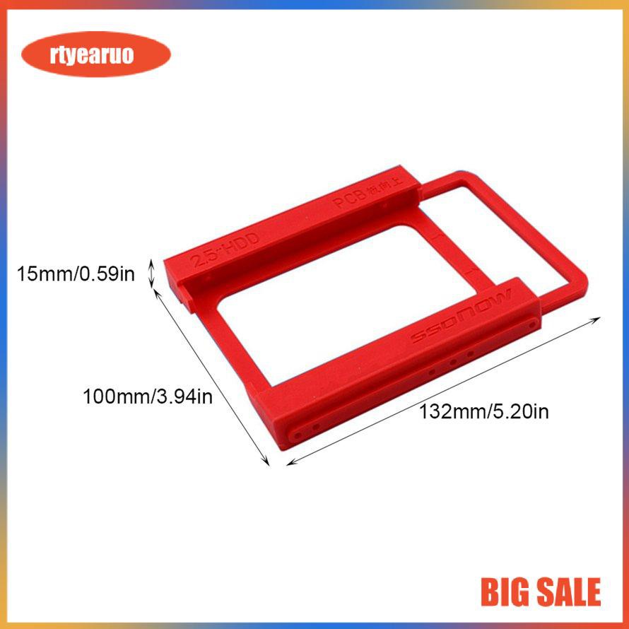 2.5 to 3.5 SSD HDD Notebook Hard Disk Drive Mounting Bracket Adapter Holder