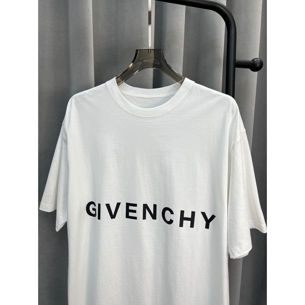 Áo Thun Cotton Tay Ngắn Cổ Tròn In Chữ G1venchy 2022 Size S-4XL