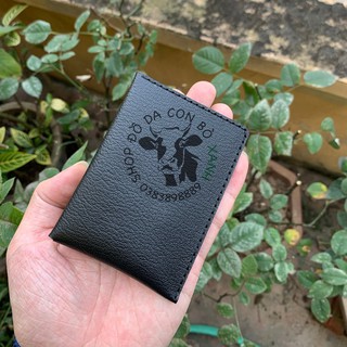 Bóp da / Ví da mini, ví da nhỏ gọn handmade "100% da thật"