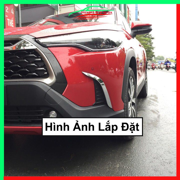 Ốp viền đèn gầm trước Cross 2020-2022 mạ Crom chống trầy trang trí làm đẹp xe