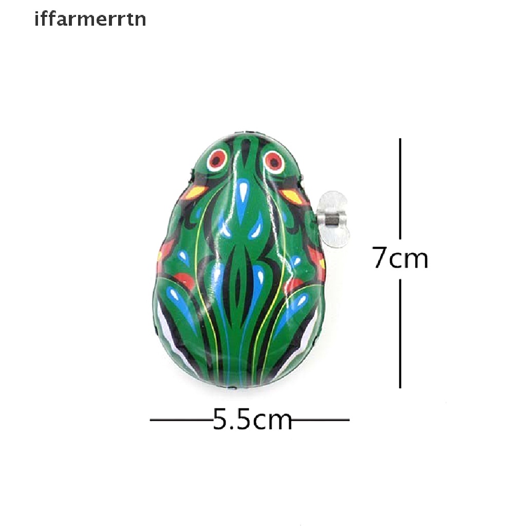 Đồ chơi ếch nhảy vặn cót giáo dục sớm cho trẻ em