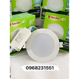 Đèn led âm trần downlight 90/7w rạng đông model: at06.v2 90/7w ánh sáng trắng