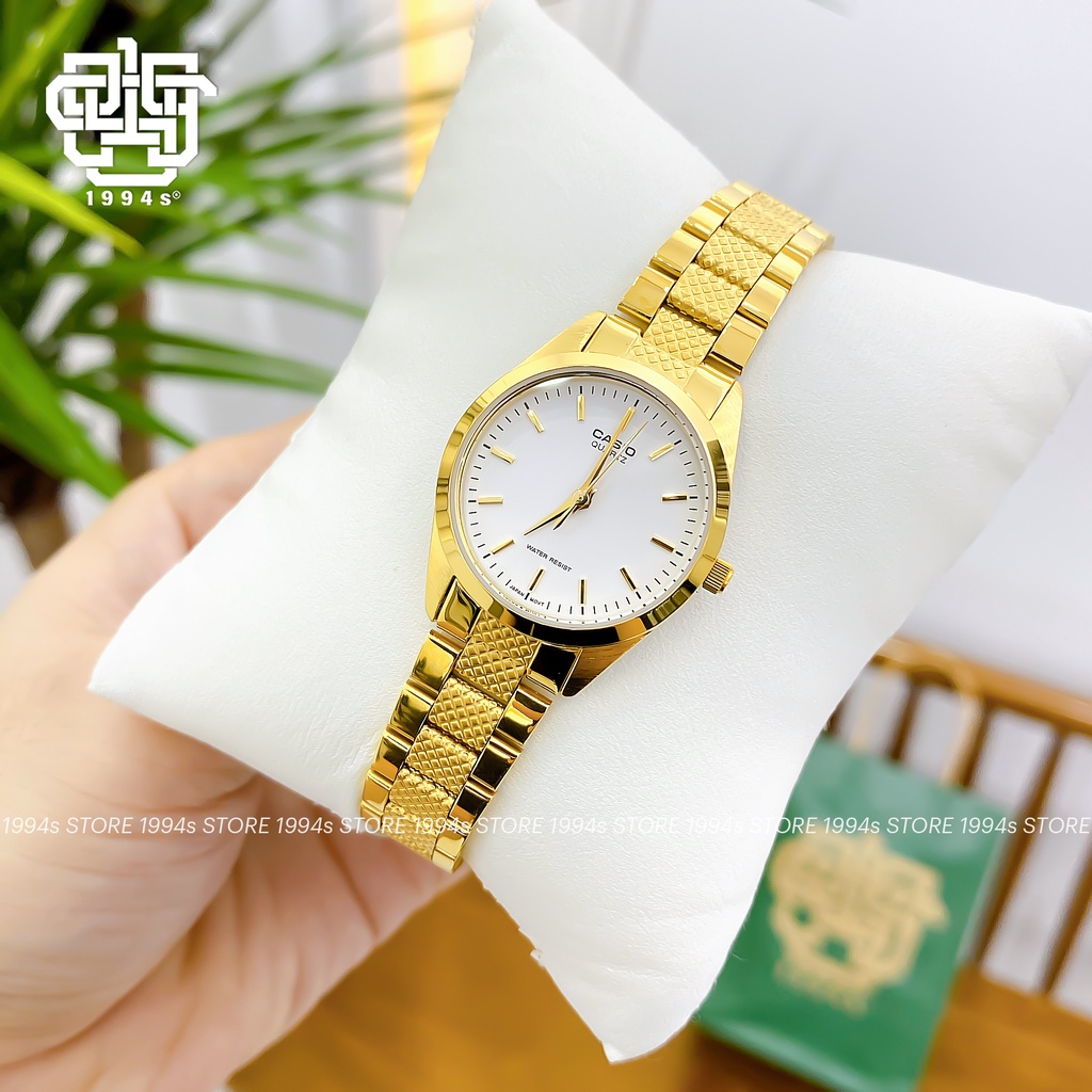 Đồng hồ nữ Casio LTP-1274G-7A dây thép không gỉ, chống nước, hàng chính hãng