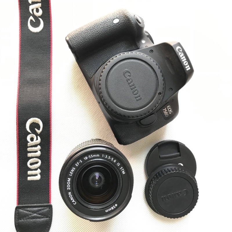 Máy ảnh Canon 750D + Kit 18-55mm F/3.5-5.6 IS STM