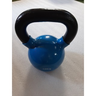 Tạ ấm cao su 10kg -tạ bình vôi cao su,KETTLEBELL - Tạ chuông , tạ ấm thể dục chuyên nghiệp, quả tạ