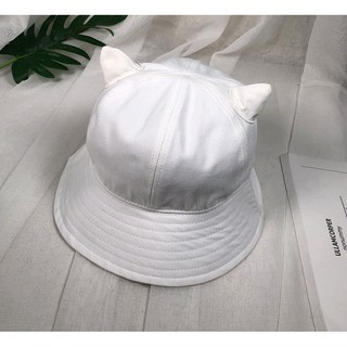 NÓN BUCKET NỈ TAI MÈO [ CÓ SẴN - ẢNH THẬT ]