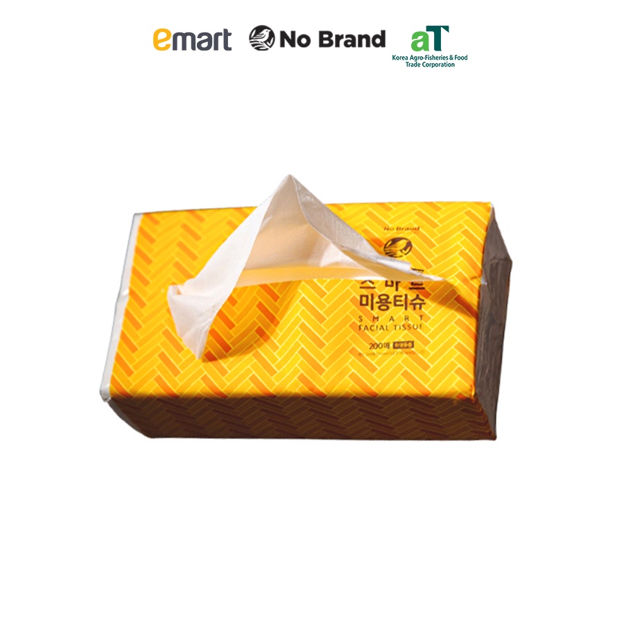 Khăn Giấy Rút Mềm Mại No Brand 200 Tờ - Emart VN