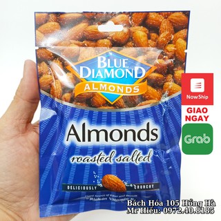[Hỏa Tốc] Hạnh nhân rang muối Blue Diamond 30g