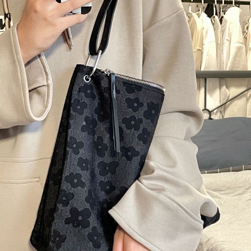 Túi đeo vai JASMIN NOIR dáng vuông cỡ lớn thiết kế giản đơn duyên dáng dành cho nữ