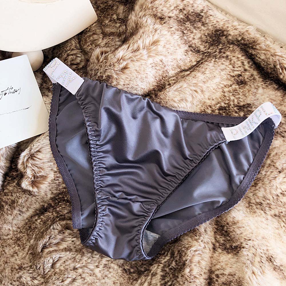Quần Lót Không Đường May Lưng Thấp In Chữ Màu Hồng Gợi Cảm Phong Cách Hàn Quốc Cho Nữ | BigBuy360 - bigbuy360.vn
