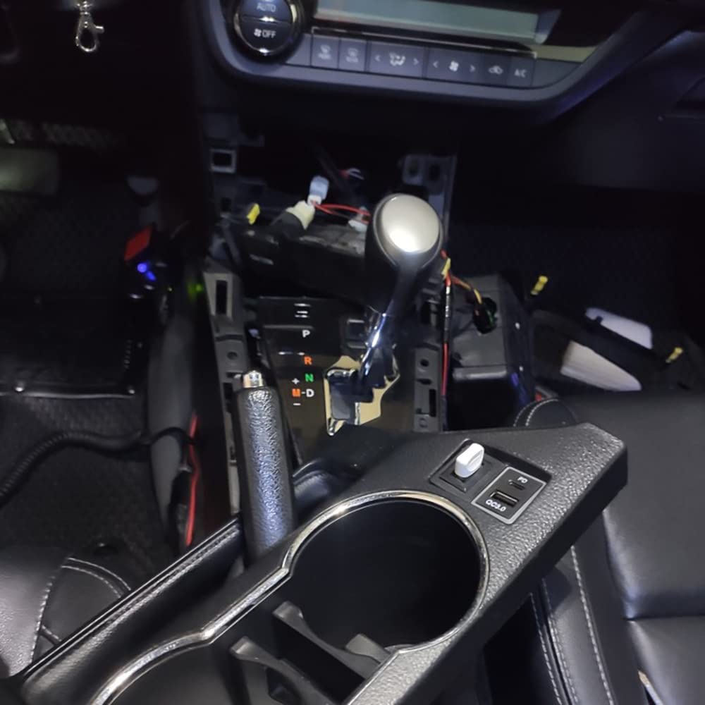 Tẩu Sạc Nhanh USB C PD Có Đèn LED Cho Điện Thoại Thông Minh / Máy Tính Bảng Toyota