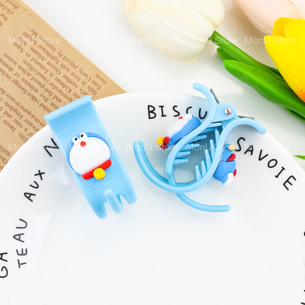 Kẹp tóc càng cua 3 răng DORAEMON DOREMON handmade dễ thương cute MON0189 TooYoo