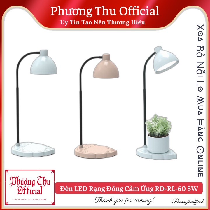 ◈▪Đèn Bàn Học - Đọc Sách, Làm Việc (Học Sinh, Sinh Viên, Văn Phòng) LED Chống Cận, Cảm Ứng Bảo Hành 2 Năm Rạng Đông