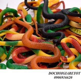 Con rắn giả đồ chơi nhựa dẻo size lớn cho bé