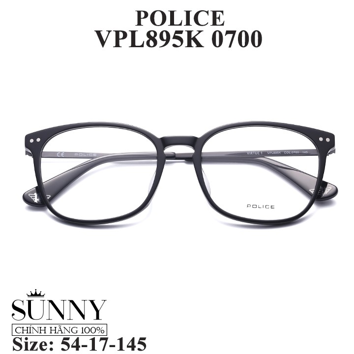 Gọng Kính Unisex Police VPL895K
