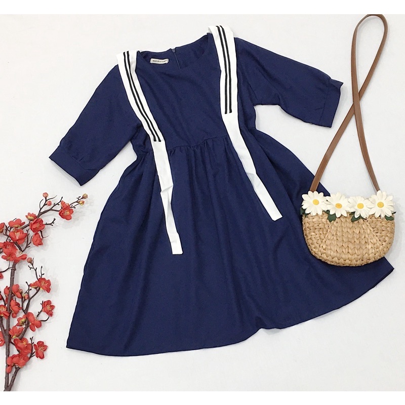 Đầm váy thủy thủ babydoll