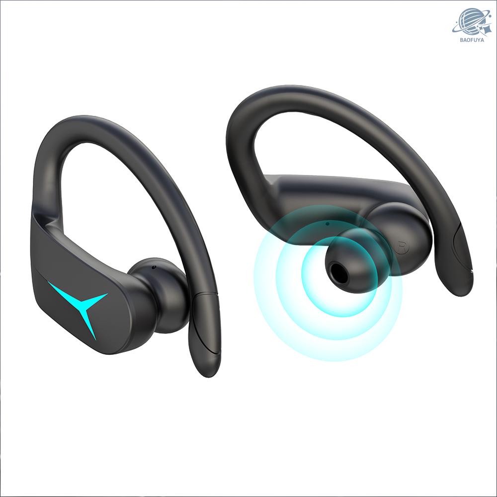 BF TWS Bluetooth Headphones Sport Stereo HiFi Bluetooth V5.0 Wireless Earphones Touch Control Music Earbuds for Phones
