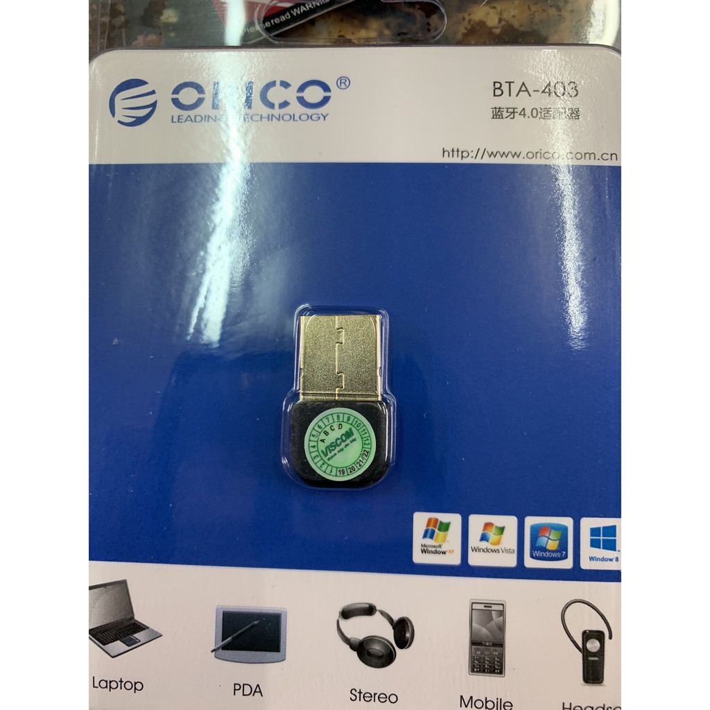 Usb Bluetooth Nhỏ Gọn ORICO BTA 403- Hàng chính hãng