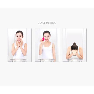 Máy rửa và massage mặt nhập khẩu