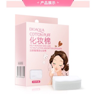 Bông tẩy trang Bio AQua 100 miếng