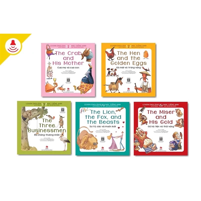 Sách-Learn English with Fables 5 - Học tiếng Anh qua truyện ngụ ngôn