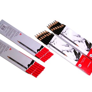 Chì kỹ thuật thân đen 2B/3B/4B/5B/HB STACOM /PC101 ( Hộp 12 cây)
