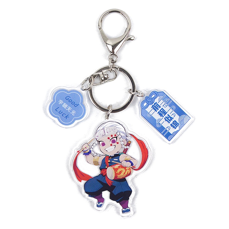 Tmdbyx Móc Chìa Khóa Họa Tiết Anime Demon Slayer Bằng Acrylic
