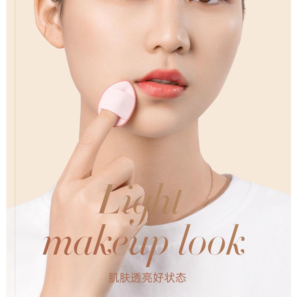 Mút Trang Điểm mini Thiết Kế Hình Chiếc Bánh Bao Độc Đáo