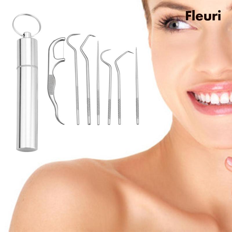 Hộp Đựng Tăm Xỉa Răng Bằng Thép Không Gỉ 304 Kèm Giá Đỡ Chống Nước