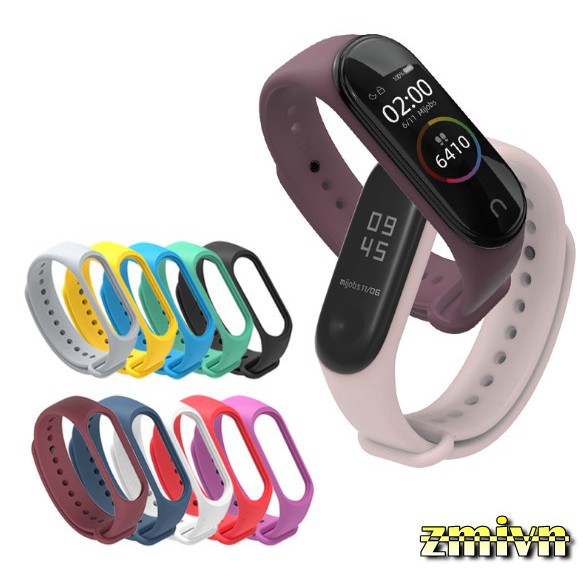 Dây thay thế silicon cho Xiaomi Miband 4