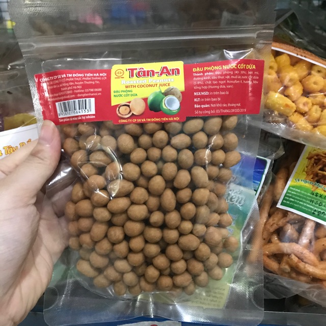 Đậu phộng Tâm An da cá cốt dừa 200g