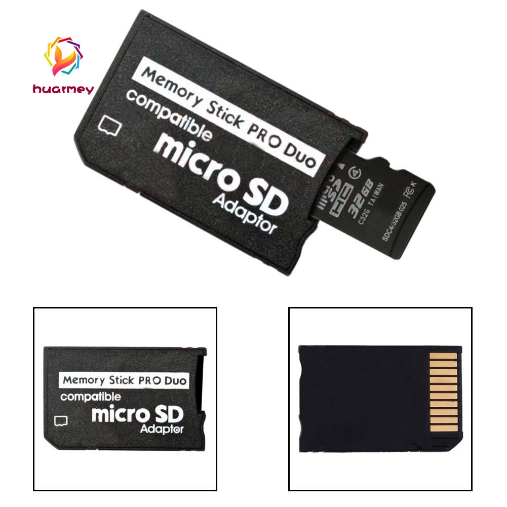 Phụ kiện trò chơi HU 8/16 / 32G hỗ trợ chuyển đổi thẻ TF sang Micro SD MS cho Sony PSP