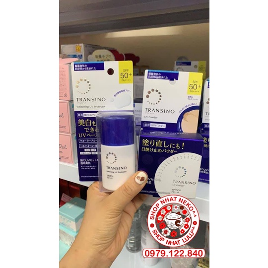 BỘ SẢN PHẨM KEM DƯỠNG Và VIÊN UỐNG TRẮNG DA, MỜ NÁM TRANSINO WHITE C 60/120/240 VIÊN NHẬT BẢN